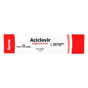 Aciclovir 5% Genfar Ungüento 15 G
