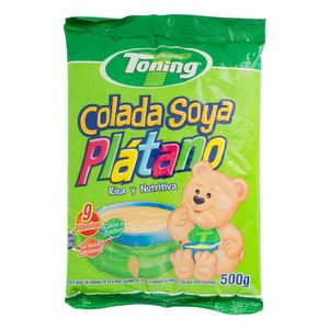 Colada Toning de Soya y Plátano 500 G