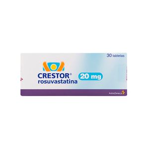 Crestor 20 Mg Astrazeneca X30 Tabletas