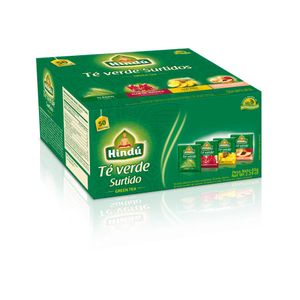 Té Hindú Verde Sabores Surtido 65 G X50 Unds