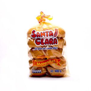 Pan Santa Clara Mogolla Morenita 400 G X10 Unds