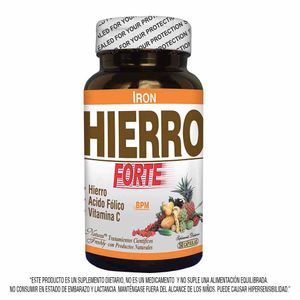 Hierro Freshly Forte X50 Cápsulas