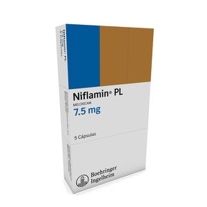 Niflamin Pl 7,5 Mg Boehringer X5 Cápsulas