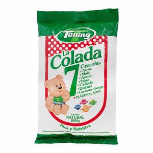 Colada Toning 7 Cereales Natural 1000 G