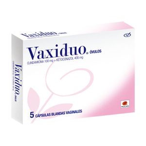 Vaxiduo 100/400 Mg Procaps X5 Óvulos