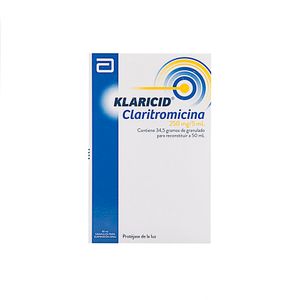 Klaricid 250 Mg Suspensión X50 Ml