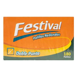 Palillos  Festival Doble Punta  X180 Unds