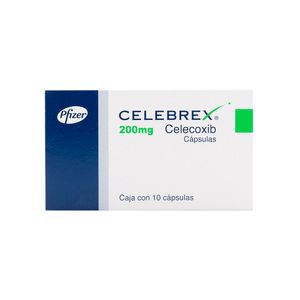 Celebrex 200 Mg Pfizer X10 Cápsulas