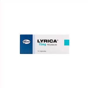 Lyrica 75 Mg Pfizer X14 Cápsulas
