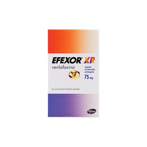 Efexor Xr 75 Mg Pfizer X30 Cápsulas
