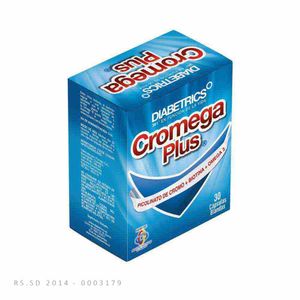 Cromega Plus Diabetics X30 Cápsulas