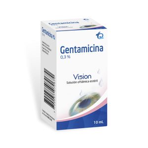 Gentamicina Vision Solución Oftálmica Estéril 10 ML