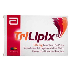 Trilipix 135 Mg Lafrancol X30 Cápsulas