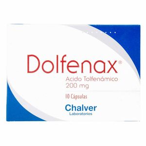 Dolfenax 200 Mg Chalver X10 Cápsulas