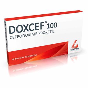 Doxcef 100 Mg Legrand X20 Tabletas