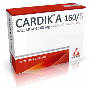 Cardik A 160/5 Mg Legrand X28 Tabletas