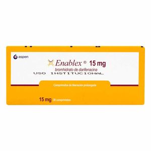 Enablex 15 Mg Aspen X28 Tabletas