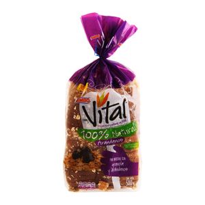 Pan Bimbo Vital Integral de Granola & Arándanos 500 G