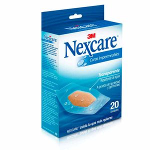 Curas Nexcare Impermeables X20 Unds
