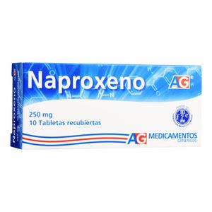 Naproxeno 250 Mg American Generics X10 Tabletas