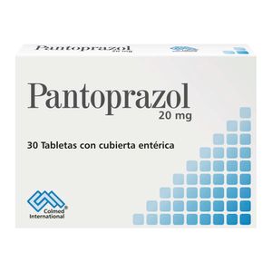 Pantoprazol 20 Mg Colmed X30 Tabletas Recubiertas