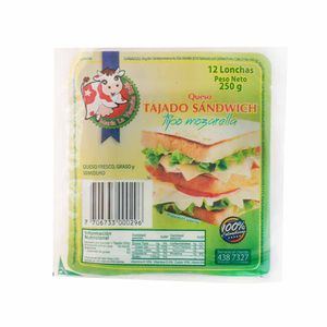 Queso Sandwich La María Tajado 250 G