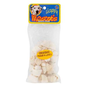 Jueguete Canino Happy Hueso Carnaza H2 X6 Unds