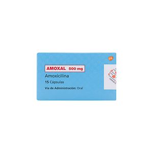 Amoxal 500 Mg Glaxo X15 Cápsulas