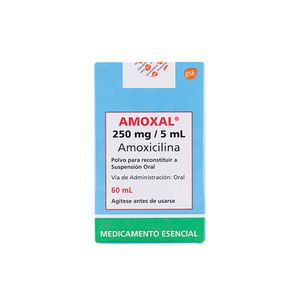 Amoxal 250 Mg Glaxo Suspensión 60 Ml