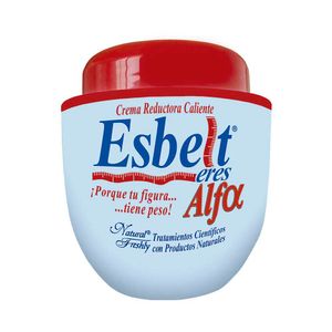 Crema Reductora Esbelt Alfa Freshly Gel Caliente 400 G