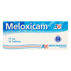 Meloxicam 15 Mg American Generics X10 Tabletas