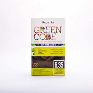 Tinte Green Code Crema Color 6,35 Rubio Oscuro Chocolate