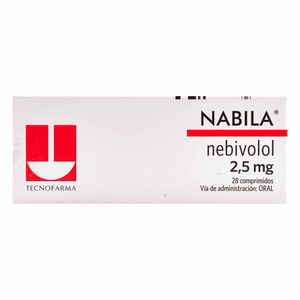 Nabila 2,5 Mg Tecnofarma X28 Comprimidos