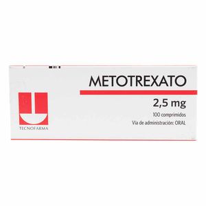 Metotrexato Tecnofarma 2,5 Mg X100 Tabletas