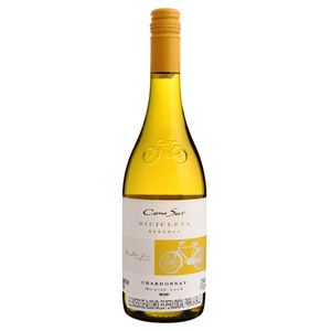 Vino Blanco Cono Sur Bicicleta Chardonnay 750 Ml
