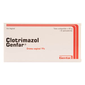 Clotrimazol Genfar Crema Vaginal 40 G