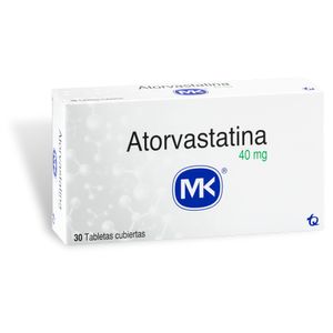 Atorvastatina Mk 40 Mg Caja X 30 Tabletas