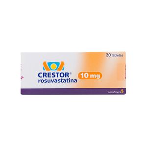 Crestor 10 Mg Astrazeneca X30 Tabletas