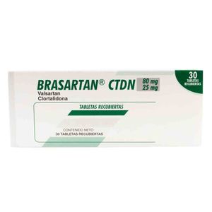 Brasartan CTDN 80 / 25 Mg Caja X 30 Tabletas