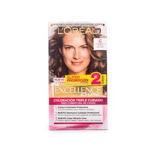 Tinte Excellence Tubo Tono 6 X2 Unds
