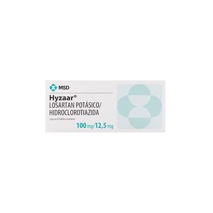 Hyzaar MSD 100 / 12.5 Mg Caja X 30 Tabletas