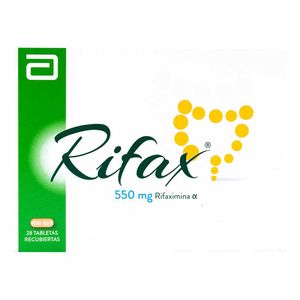 Rifax 550 Mg X28 Tabletas