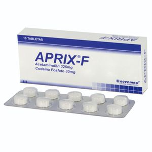 Aprix F 325/30 Mg Novamed X10 Tabletas