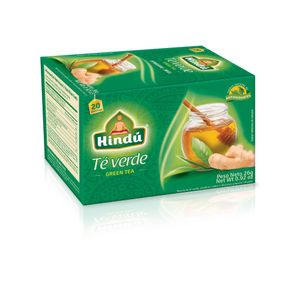 Té Hindú Verde Miel y Jengibre 26 G X20 Unds