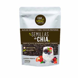 Semilla Equinat Chía Libre de Gluten 250 G