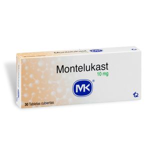 Montelukast 10 Mg MK X30 Tabletas
