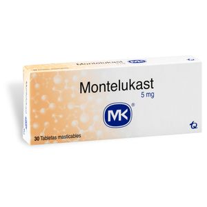 Montelukast Mk 5 Mg Caja X 30 Tabletas