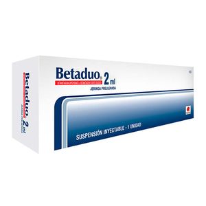 Betaduo 4/10 Mg Caja X 1 Jeringa Prellenada X 2 Ml