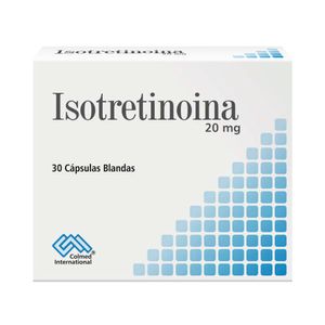 Isotretinoina Colmed 20 Mg Caja X 30 Capsulas