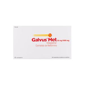 Galvus Met Novartis 50/1000 Mg X56 Cápsulas